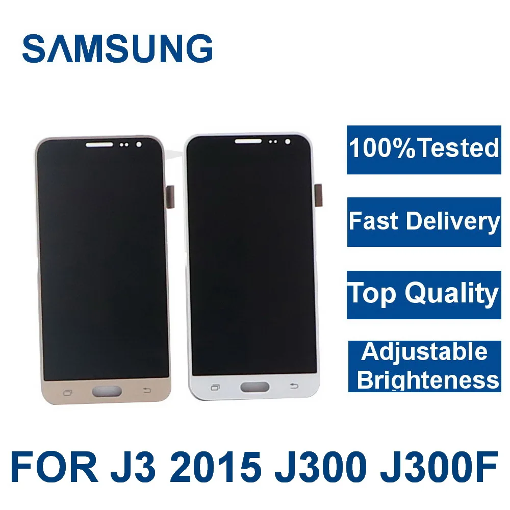 Жк дисплей с сенсорным экраном и дигитайзером в сборе регулировкой яркости для