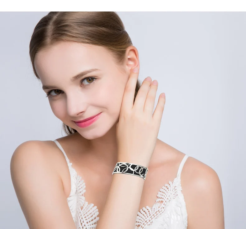 Legenstar Bangles For Women Hollow Stainless Steel Rose Gold Cuff Bracelets&ampBangles Bijoux Manchette Femme Bracelet Pulseiras | Украшения