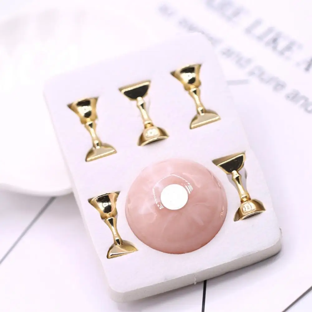 1 шт. магнитный держатель для ногтей 5 наконечников | Красота и здоровье