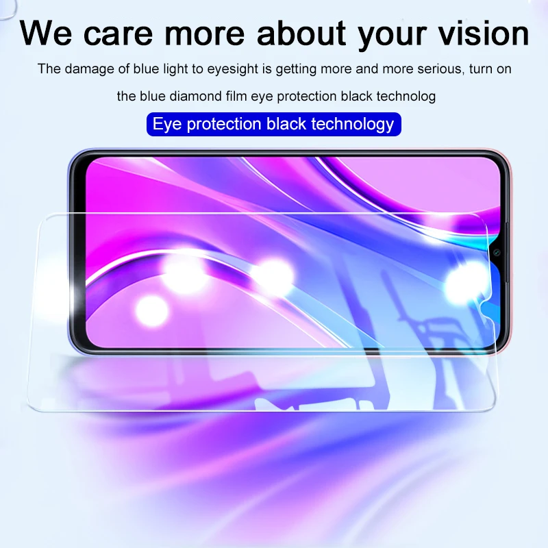 3Pcs Tempered Glass For Xiaomi Redmi Note 8 7 9 10 Pro Max Glass Screen Protector  For Redmi Note 10 9s 5 Pro 5A 8T Protective