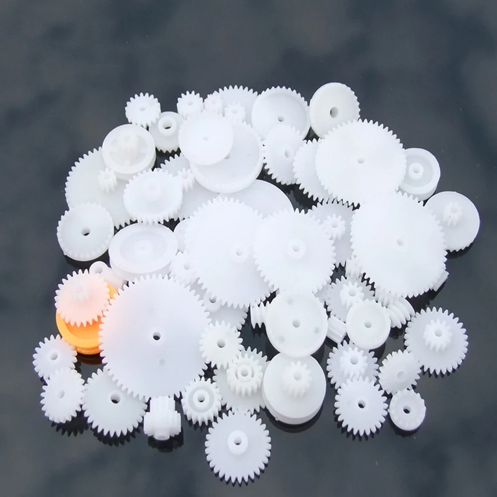 64 шестерни в упаковке с червячным шпинделем однослойный двухслойный свободный