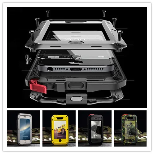 Сверхпрочный Защитный металлический алюминиевый чехол для телефона Samsung Galaxy S9 S8