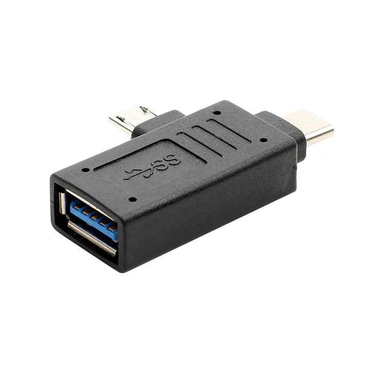 Usb 3.1 type-c micro два в одном OTG кабель передачи данных простая музыка как Android адаптер