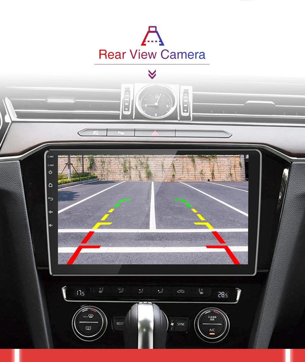 

AMPrime 10.1" Android Car Multimedia Player 2 din Car Stereo Radio Bluetooth WIFI Audio Mirrorlink MP5 Player With Rear Camera