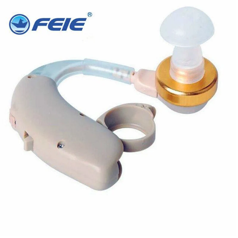 V-19 Digital Battery Adjustable Volume Hearing Aid Mini Electric Digital Cyber Sonic Micro Ear Sound Versterker