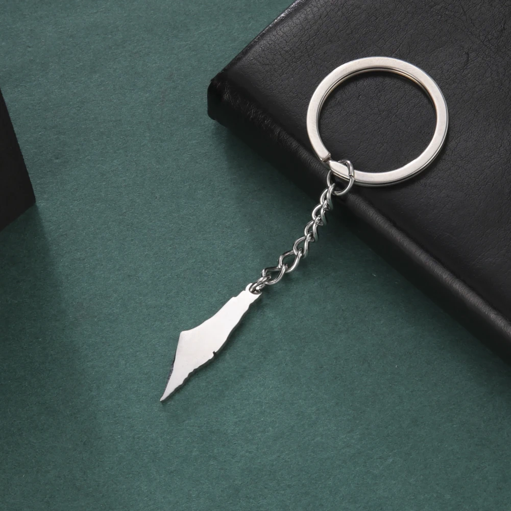 LIKGREAT брелок для ключей в виде карты мужчин и женщин из нержавеющей стали