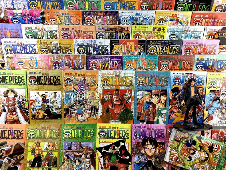 1 книга (случайный) ONE PIECE Vol.1 91 на выбор японская графика манга комикс мультфильм