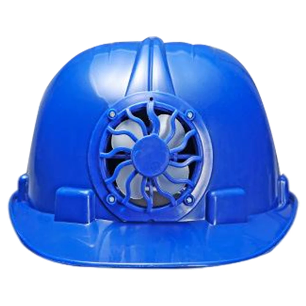 

Outdoor Safety With Cooling Fan Solar Power Adjustable Security Construction Helmet Sunscreen Cycling Workplace Protective Cap