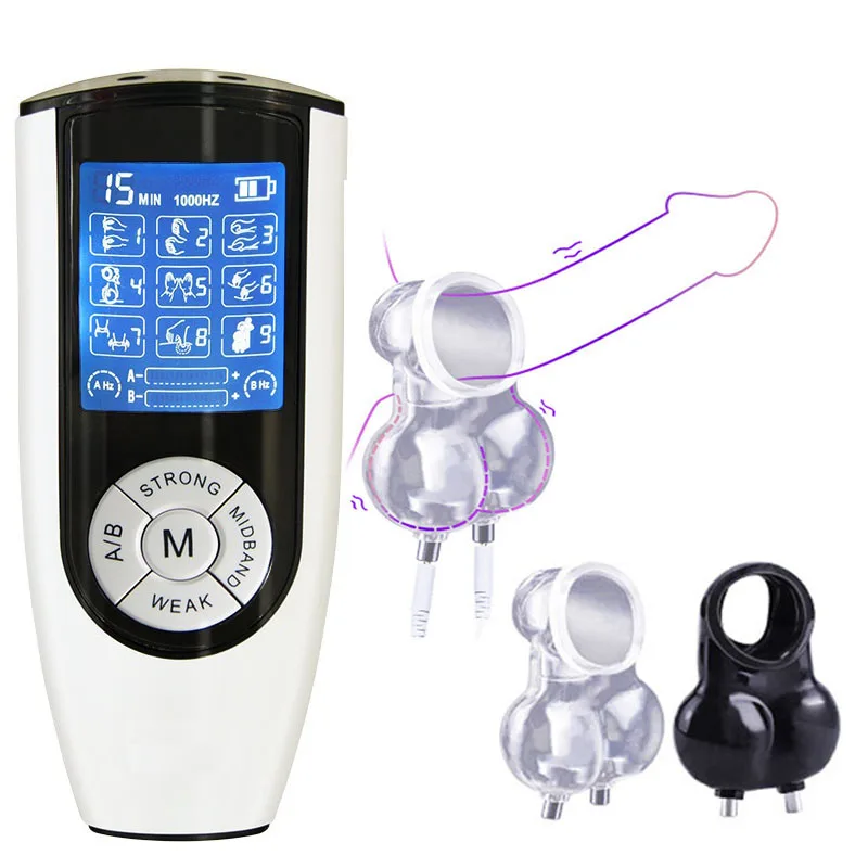 Электрический удар CB6000 устройство целомудрия Блокировка Мошонка рукав мяч