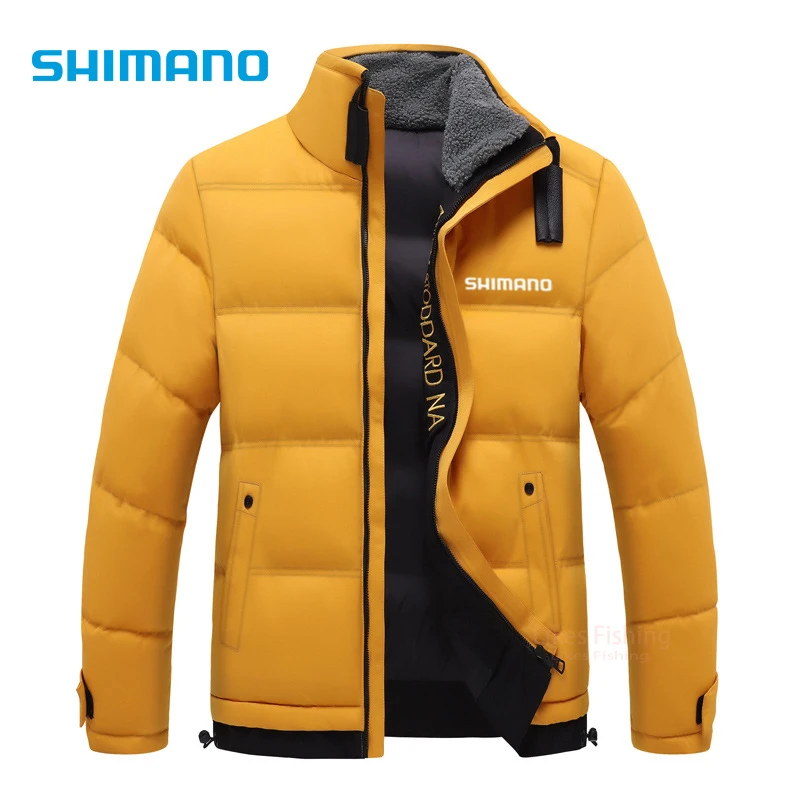 

New Daiwa Fishing Jacket Thermal Casual Coat Winter Cotton Clothes Waterproof Fishing Clothes Thick Fishing Wear Outdoor Sport