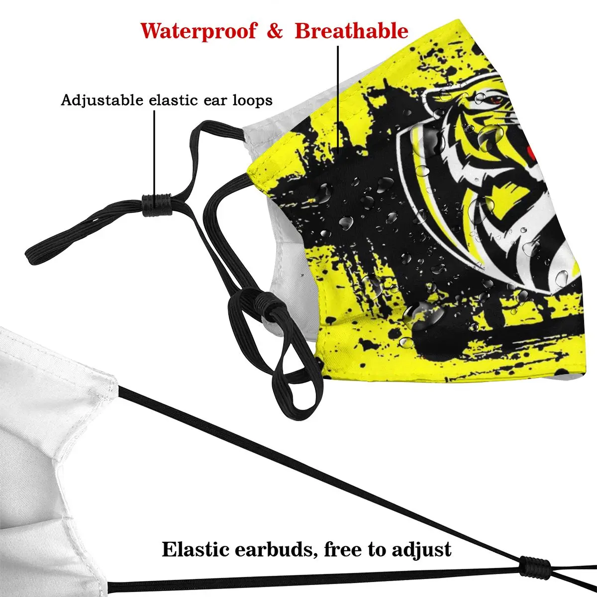 Маска для лица с фильтрами многоразовая игры в Лигу героев Лига Легенд Ричмонд |