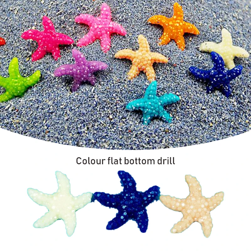 10 шт. идеальное украшение для морской звезды из смолы милые морские аквариумный