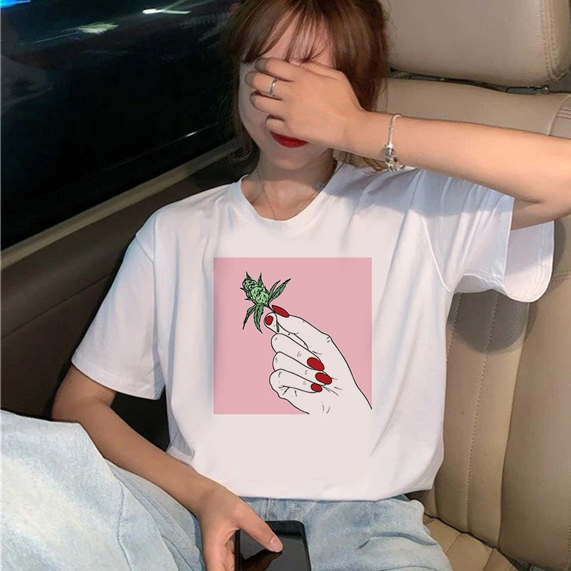 

Oversized Women T Shirt Summer Short Sleeve 2021 New Female Ladies Top Tee Clothing Korean Fashion Ullzang T Shirt Graphic Print