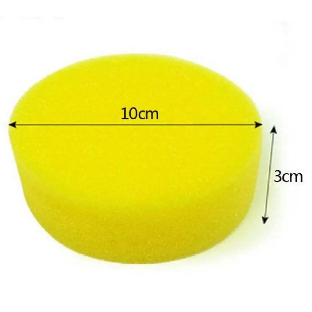 10*3 см Универсальный автомобильный воск очиститель губок круглый польский пенные