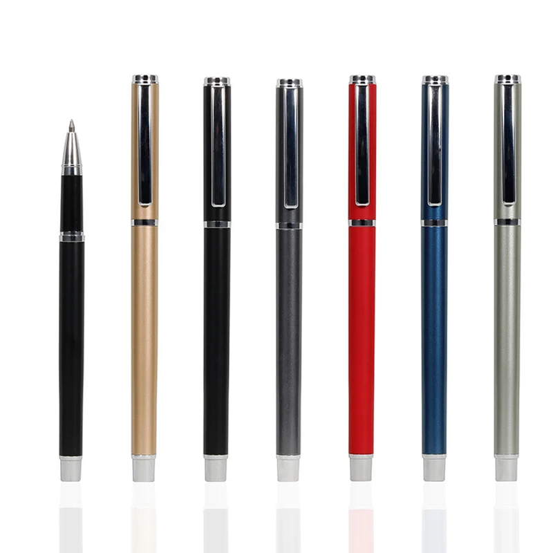 Необычные металлические кастомные гелевые ручки милые канцелярские товары