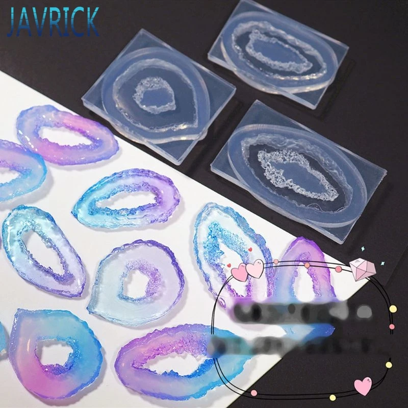 Кристаллическая кварцевая рок кластерная Geode Druzy Gem формочка для силиконовой