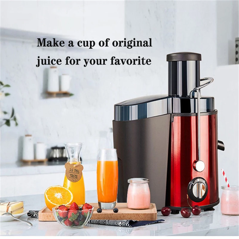 

Juicer Intelligent Juicer Double Mixing Blade Large Diameter Residue Juice Separation Automatic Orange Juice Machine