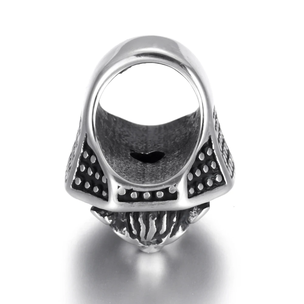 Бусины Из Нержавеющей Стали 8 мм большие отверстия слайдеры в форме кольца льва