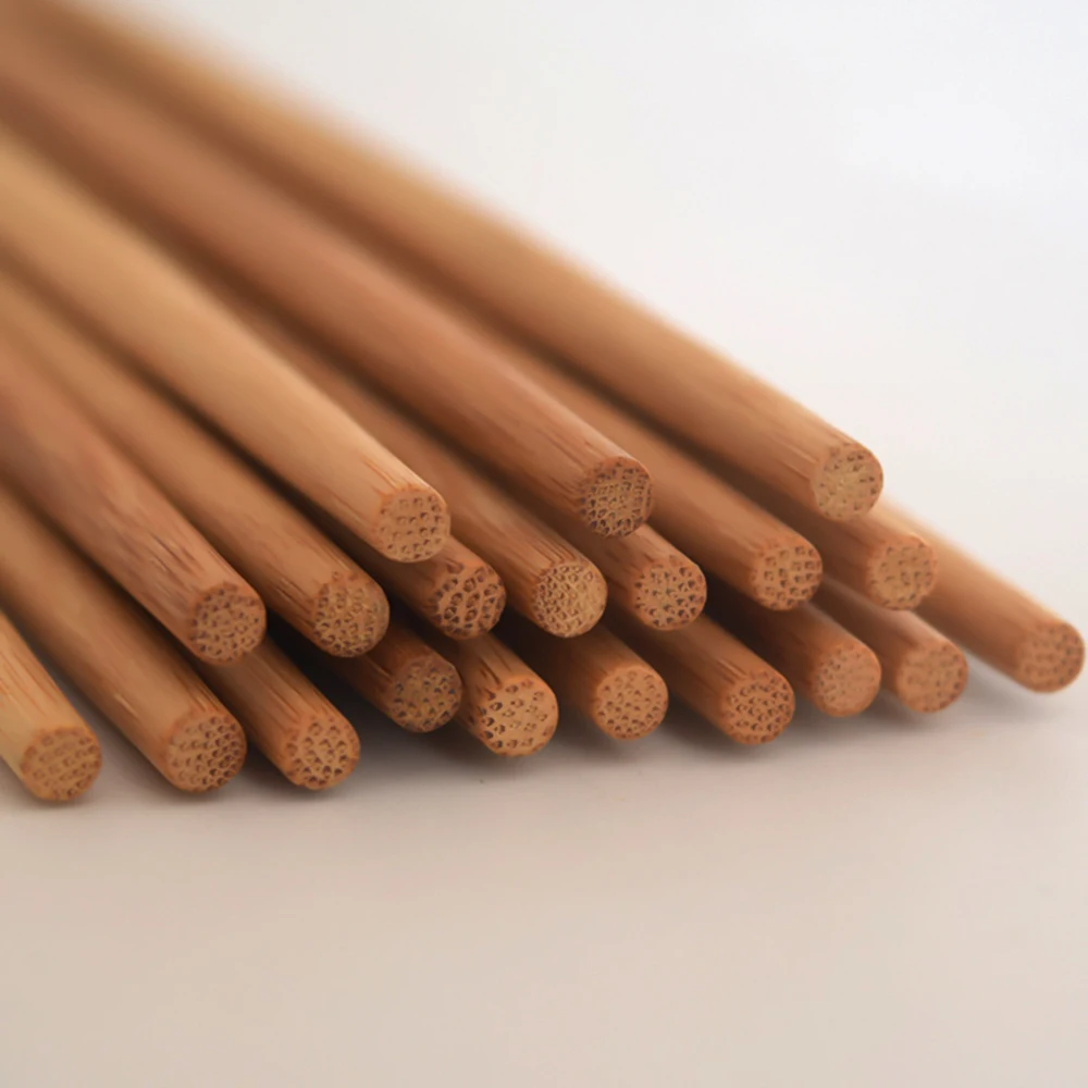 Горячие 5 пар ручной работы натуральные бамбуковые деревянные палочки для еды