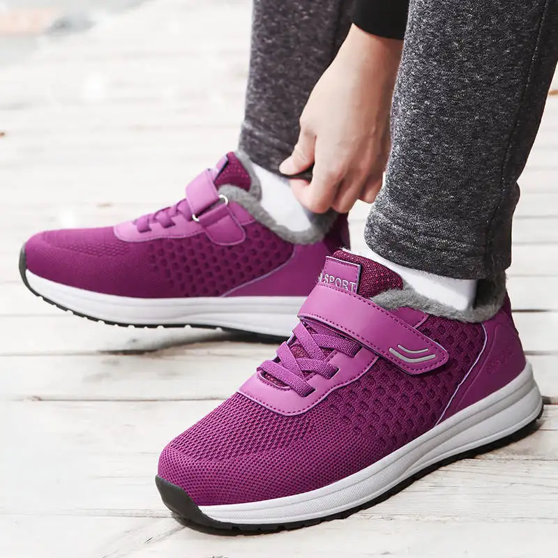 

Zaoatillas Woman's Sneakers High Platform Women's Sport Shoes On The Platform Red Tenis Running Fashionable Sports Shoes Tennis
