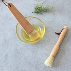 Деревянная щетиная шпатель барбекю щетка Пособия по кулинарии барбекю термостойкие масло щетки Кухня бар торт выпечки инструменты посуда поставка