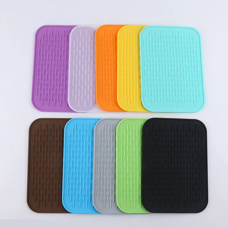 Кухонный термостойкий Настольный коврик нескользящий Силиконовый поднос для