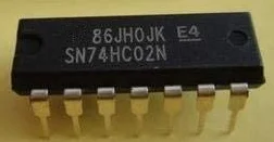 

XFCZMG 100 шт. 74HC02N 74HC02 SN74HC02N SN74HC02 DIP-14 Логические QUAD 2-вход ни ворота Новый оригинал