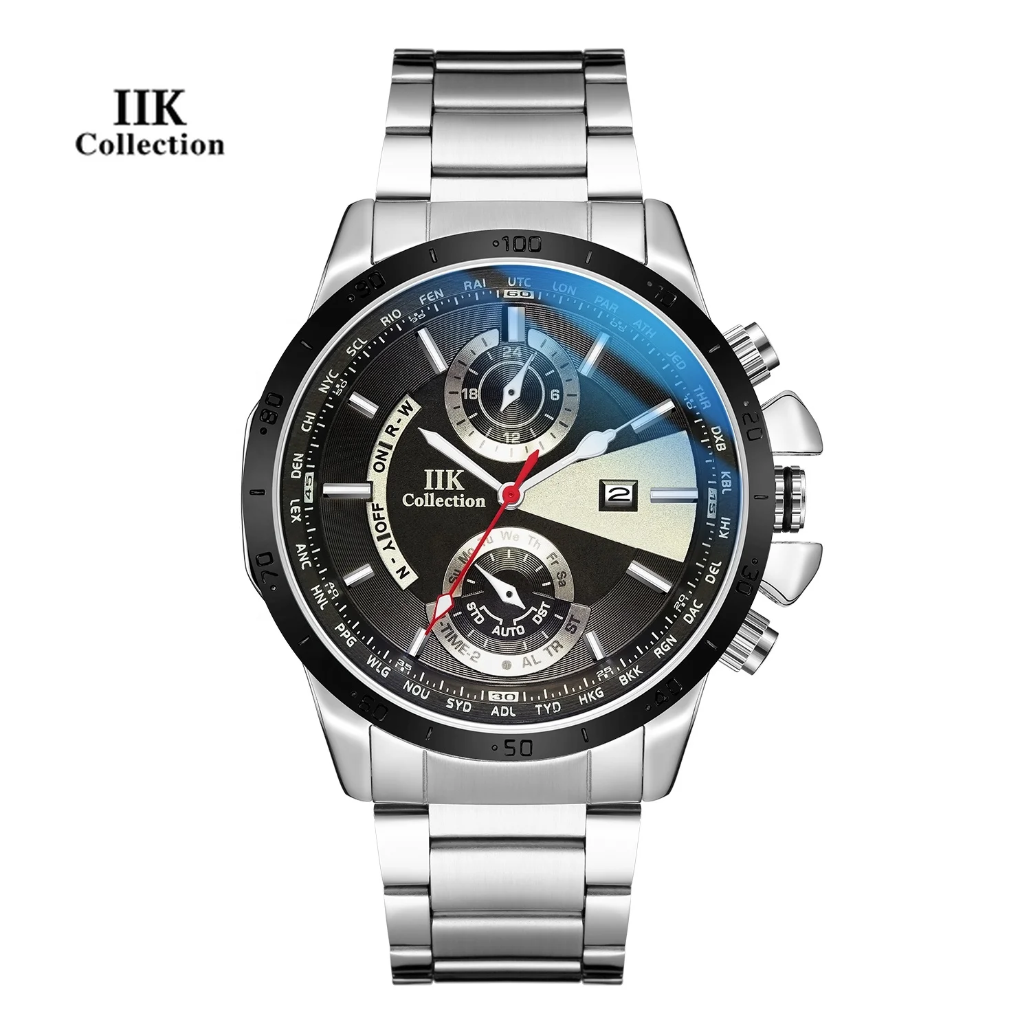 

Fashion Cool Waterproof Quartz Watch Large Dial Automatic Date Sports Watch Christmas Gift Clock Watch IIK