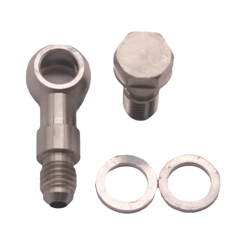 Комплект болтов банджо турбо подача масла Garrett M10X1.5 mm / 4AN + 1 8mm ограничитель TD04/05 |