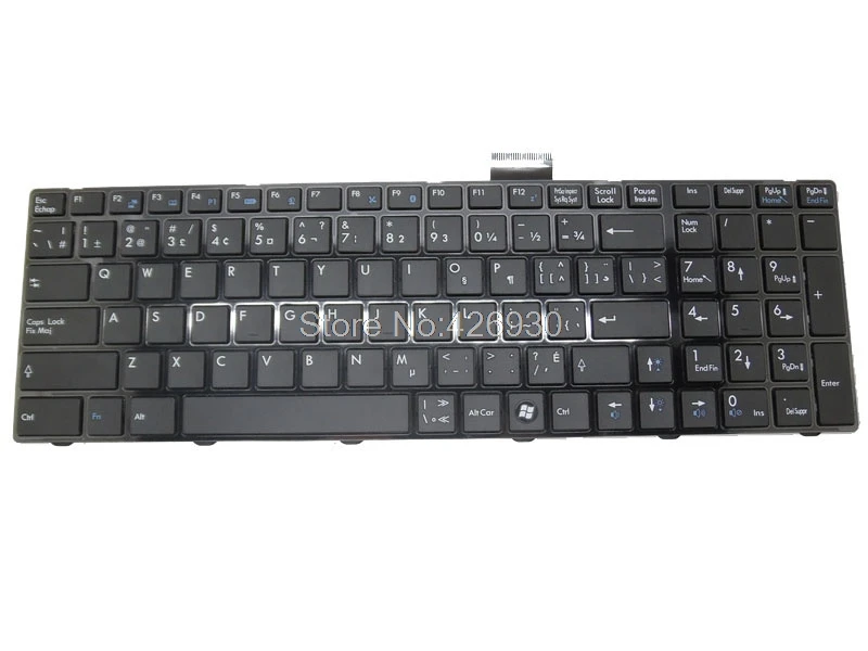 Клавиатура для ноутбука MSI CX61 0OL 695CA 2PC 492CA 2QC 1660CA 1869CA CX70 0NF 200CA Канада 0ND 023US 091US