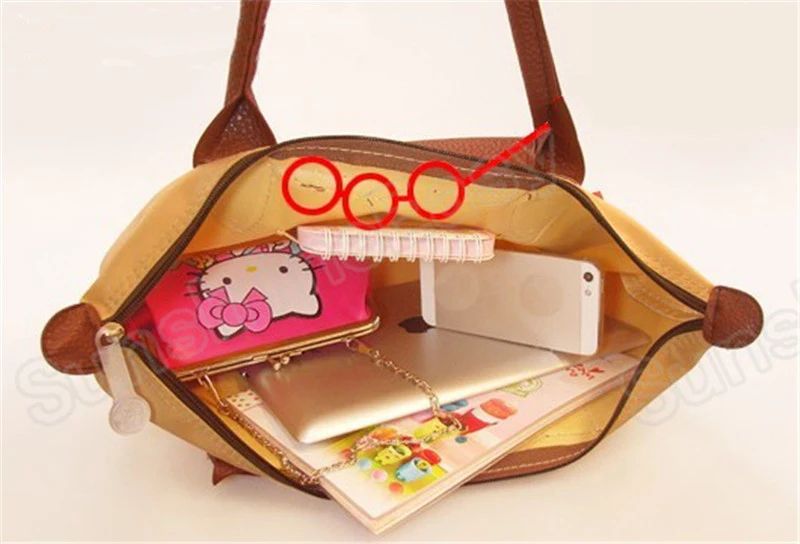 Новая Модная Портативная дамская сумка HELLO KITTY, Большая вместительная Холщовая Сумка на плечо с милым рисунком, клатч, HK-213