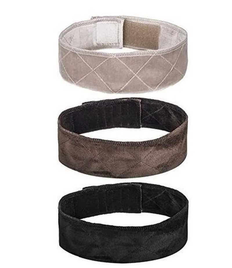 New Arrival Hand Made Non-Slip Wig Grip Band With Double Sided Velvet Adjustable Hair Headband In Brown/Black/Blonde | Шиньоны и парики