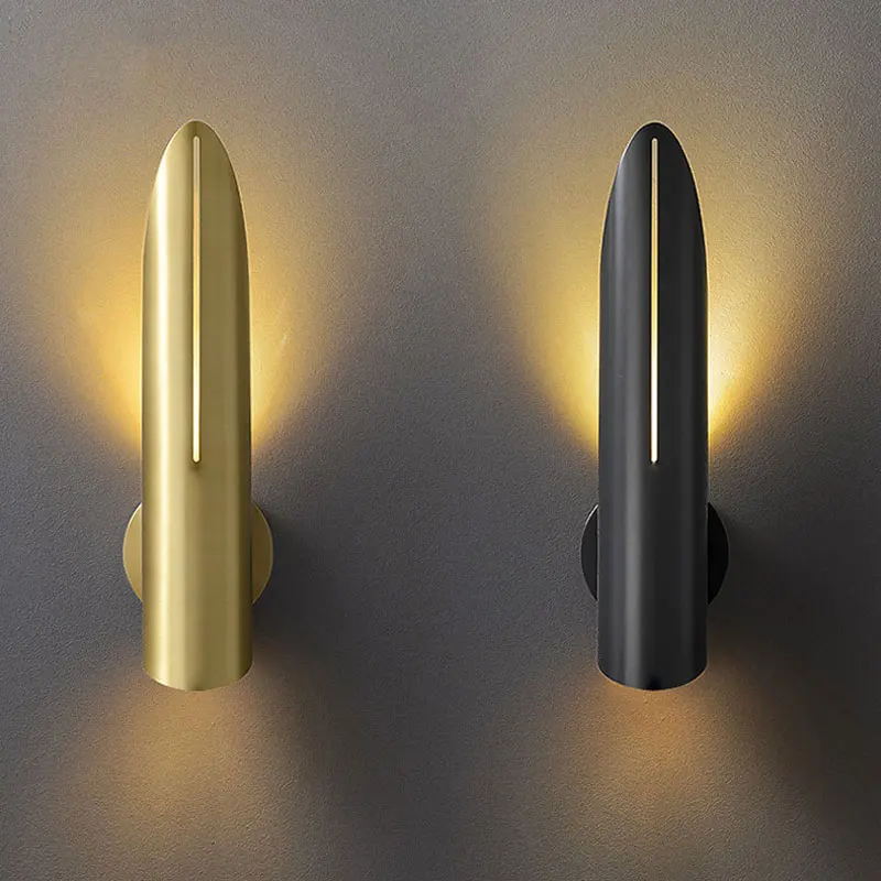 Скандинавский пост современный простой светодиодный настенный светильник E27 для