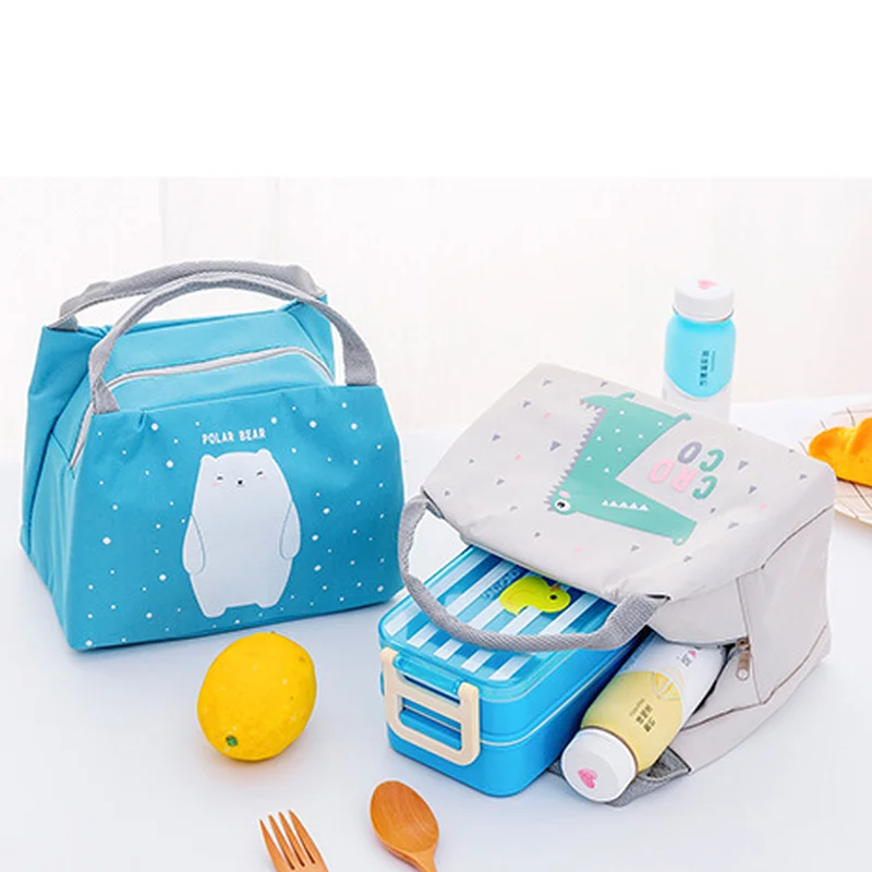 Сумка для еды ланча модная Изолированная Термосумка пикника обеда сумки женщин