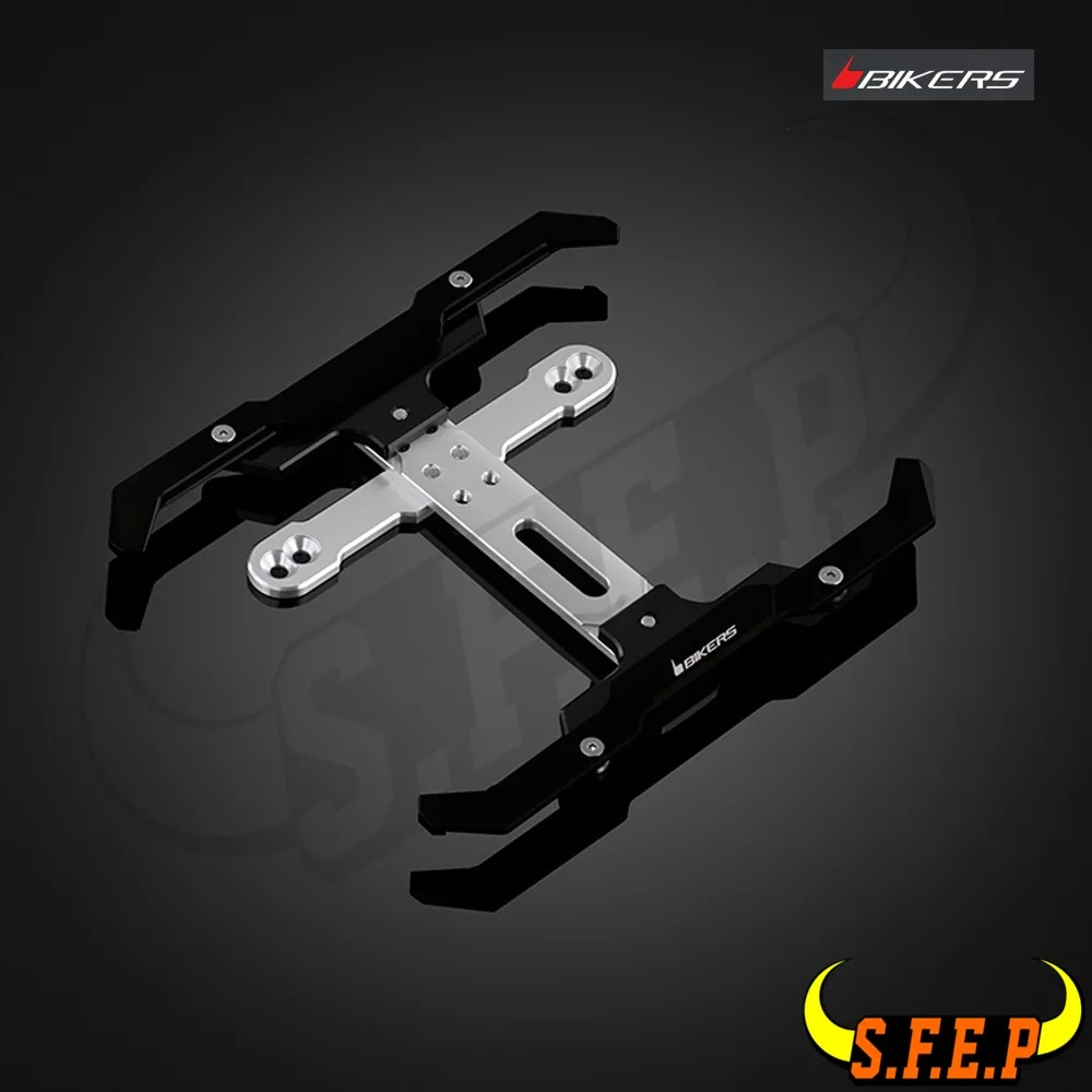 Держатель рамы номерного знака мотоцикла BIKERS регулируемый кронштейн для Honda Forza