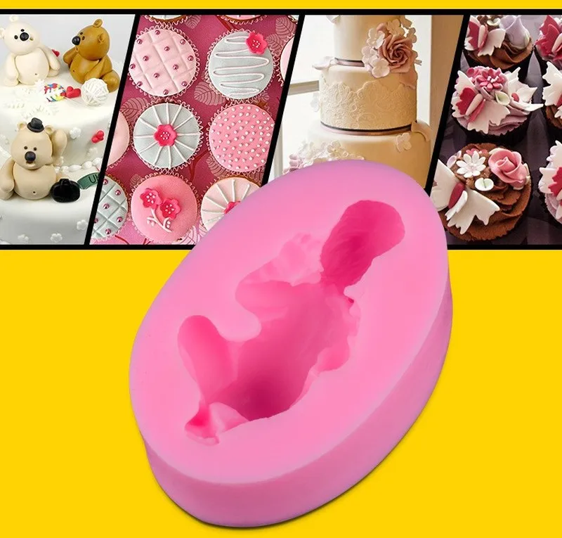 3D сна ребенка ручной силиконовые мыло формы для шоколада выпечки украшая