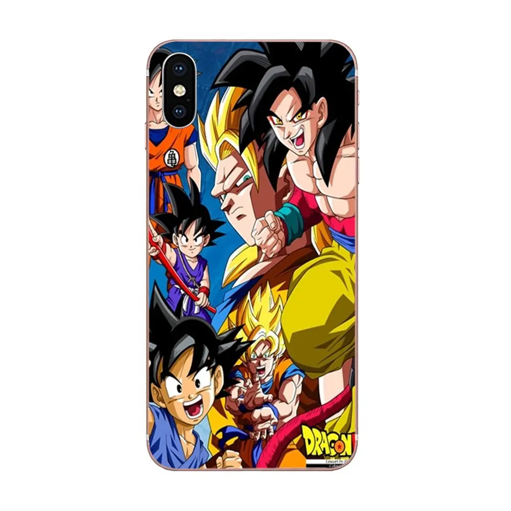 Термополиуретановый чехол для Huawei P7 P8 P9 P10 P20 P30 Lite Mini Plus Pro Y9 Prime P Smart Z 2018 2019 Dragon Ball