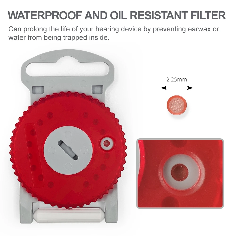 

Disposable Hearing Aid Wax Guard Filters Earwax Filters (2mm) for Phonak, Unitron, Widex, Resound, All Brand