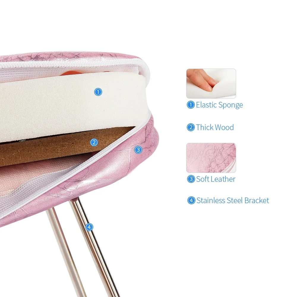 Кожаный держатель для рук ногтей Подставка маникюрная подушка подставка из