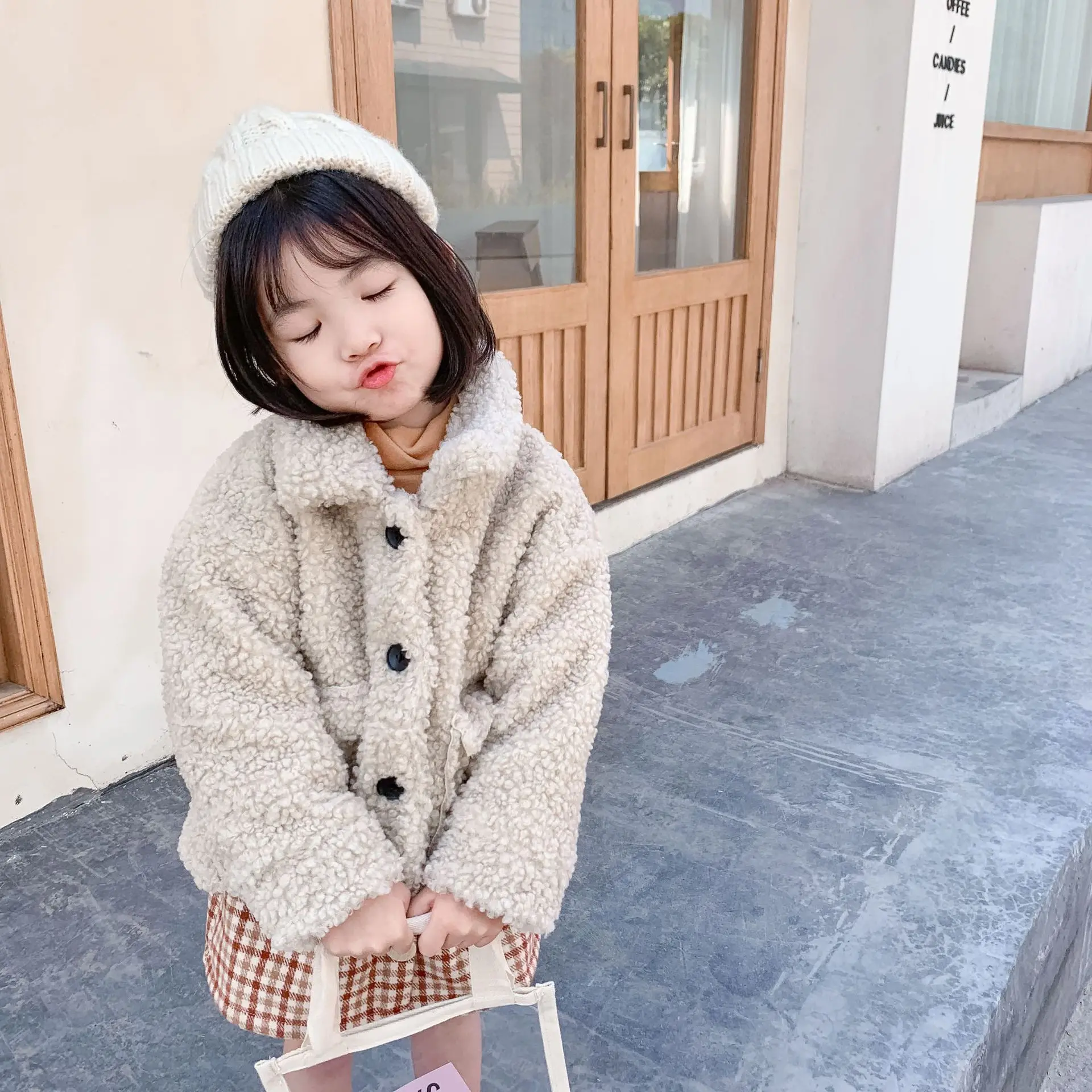 Куртка для девочек плотная теплая детская одежда на осень и зиму куртка