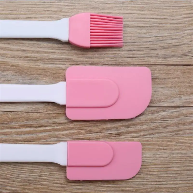 Силиконовый шпатель для выпечки 3 шт.|Принадлежности выпечки| |