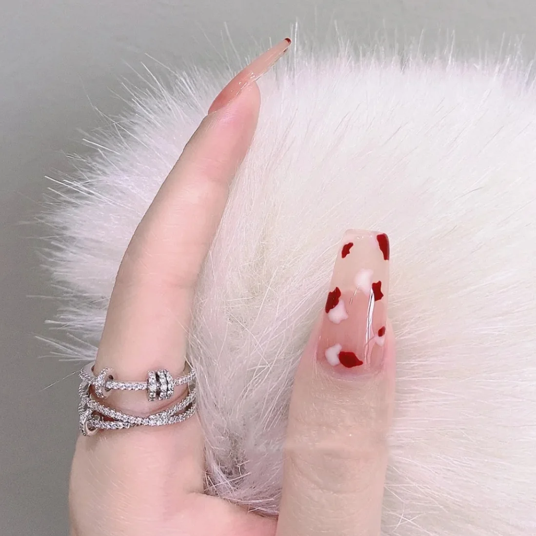 24 шт. балетное Бабочка Одежда с длинным рукавом Из модного маникюра маникюрный