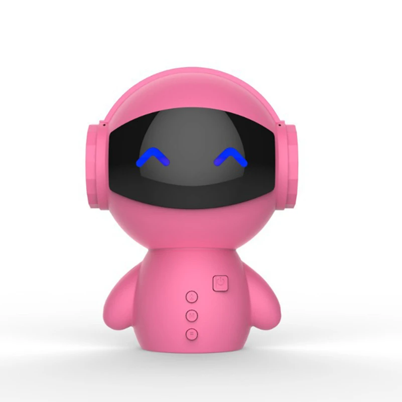 

ELRVIKE Robot Loudspeaker Bluetooth Speaker Portable Stereo Handsfree Music Square Box Mini Wireless Speaker For Phone PC Laptop