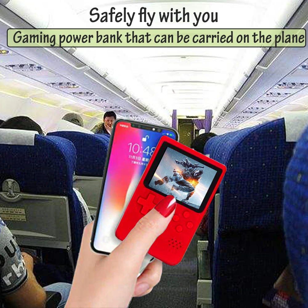 2019 портативная мини игровая консоль 8 бит 3 в цветной ЖК экран Встроенный 400 игр