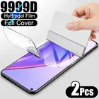 Гидрогелевая пленка для Xiaomi Redmi Note 8 9 Pro Max 9S 8T, Защитная пленка для экрана Mi Note 10 Ultra 10T Lite Poco M3 X3 NFC X2 F2, пленка, 2 шт.