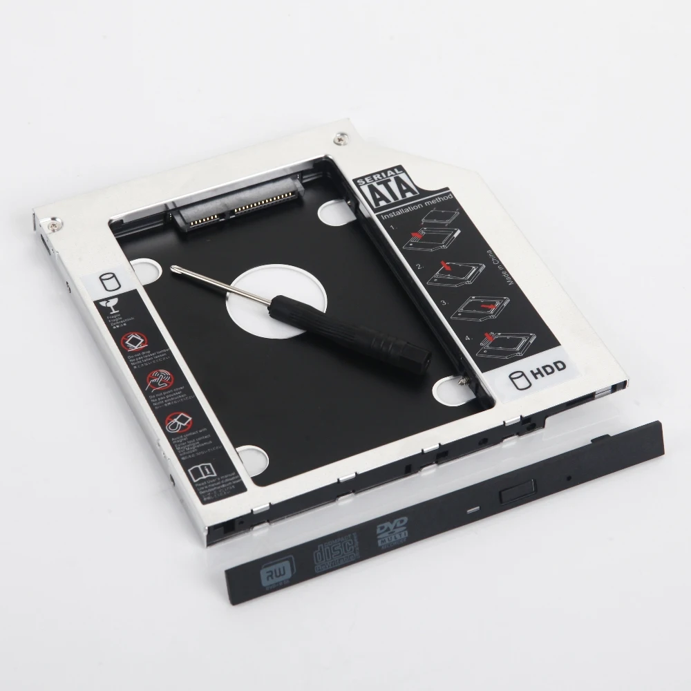 9 5 мм SATA 2nd HDD SSD жесткий диск Оптический корпус Caddy Корпус для Sony Vaio SVS13A1CGXB SVS13a15gg