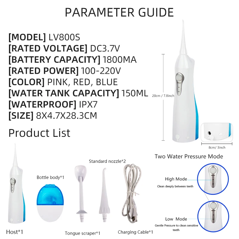 

3 Flosser USB