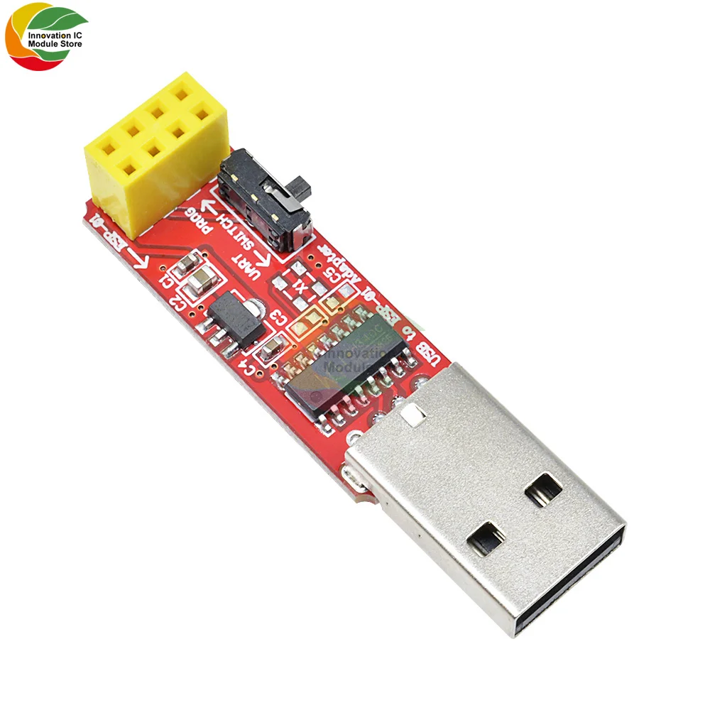 Адаптер CH340 USB в ESP8266 ESP-01/01S плата адаптера беспроводного Wi-Fi модуль