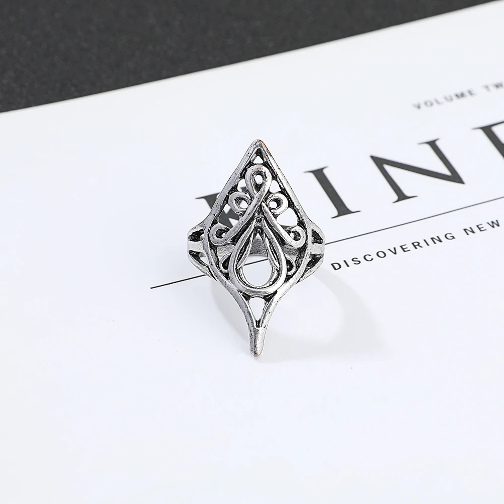 Модные оригинальные кольца лорд винтажное металлическое кольцо elround