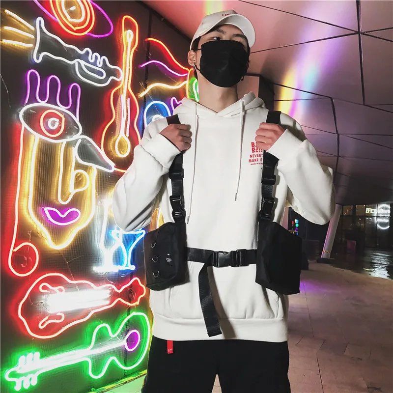 Мужская тактическая нагрудная сумка Kanye West многофункциональная жилет с